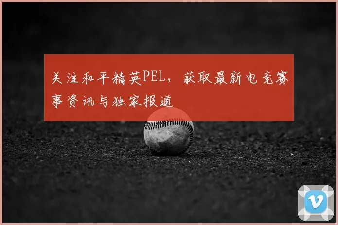 关注和平精英PEL，获取最新电竞赛事资讯与独家报道