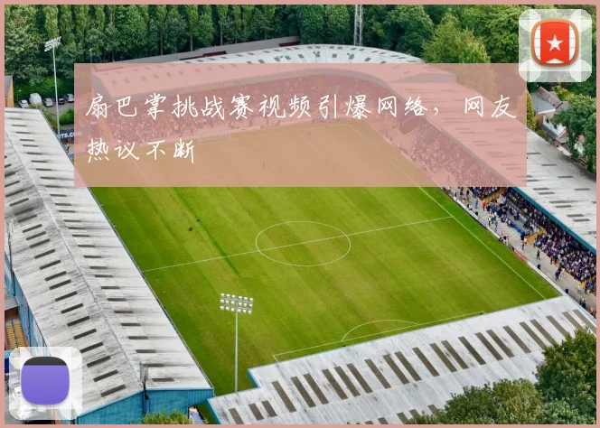 扇巴掌挑战赛视频引爆网络，网友热议不断